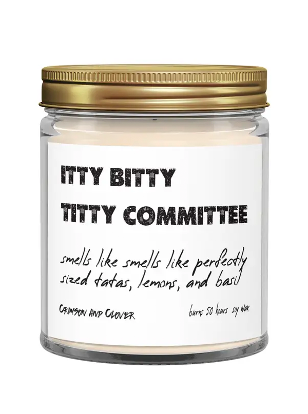 Itty Bitty Titty Candle