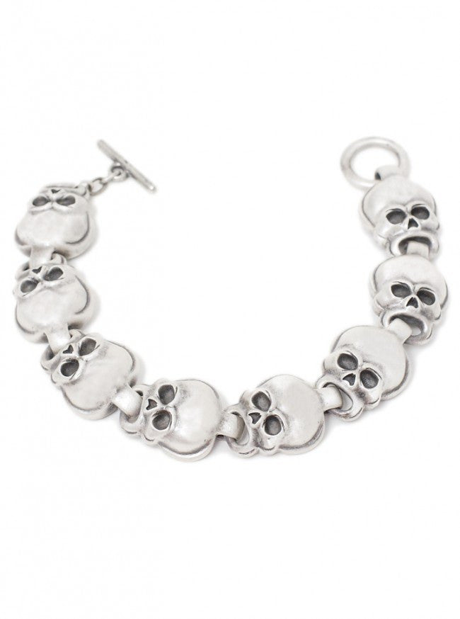 &quot;Skull&quot; Bracelet by Pacific Trading - www.inkedshop.com