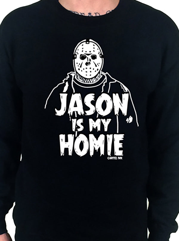 Unisex Jason Is My Homie Crewneck Sweatshirt