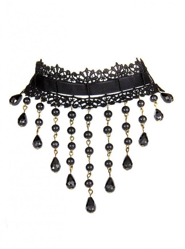 &quot;Keep It Real&quot; Choker by Pretty Attitude Clothing (Black) - www.inkedshop.com