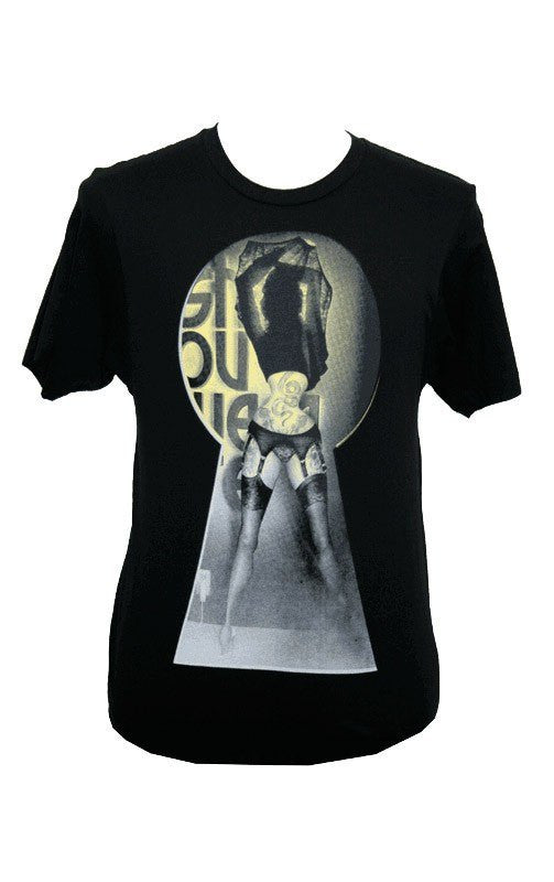 Mens &quot;Keyhole&quot; Tee by Lowbrow Art Company (Black) - InkedShop - 2
