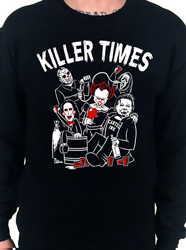 Unisex Killer Times Crewneck Sweatshirt