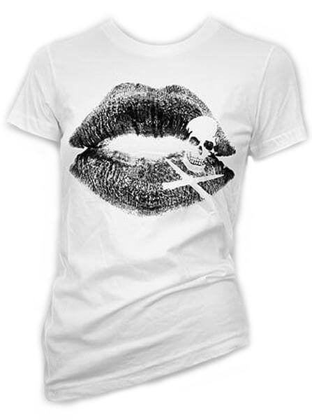 Women&#39;s &quot;Kiss of Death&quot; Tee by Cartel Ink (More Options) - www.inkedshop.com