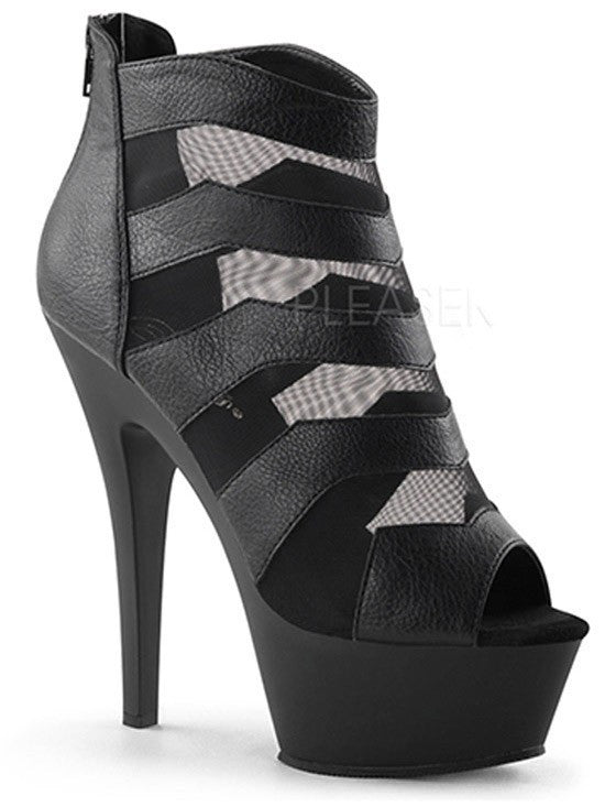 Women&#39;s &quot;Kiss 200&quot; Ankle Boot by Pleaser (Black) - www.inkedshop.com