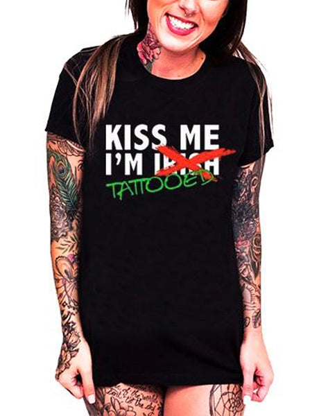 Women&#39;s Kiss Me I&#39;m Tattooed Collection
