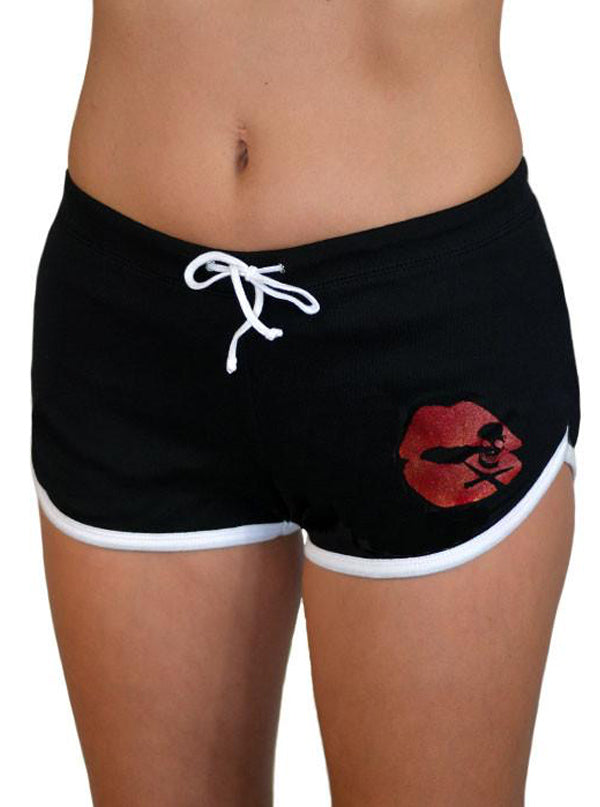 Women&#39;s Kiss of Death Front Shorts