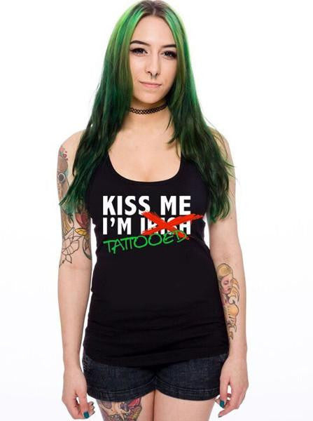 Women&#39;s &quot;Kiss Me I&#39;m Tattooed&quot; Collection by Inked (More Options) - www.inkedshop.com