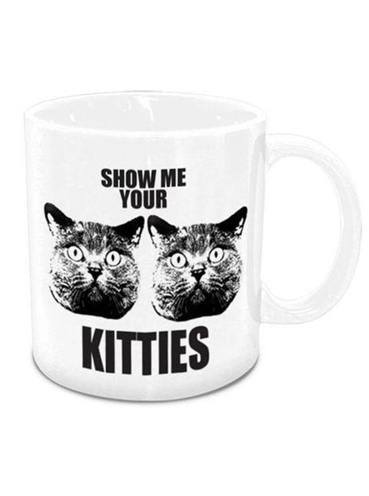 Show Me Your Kitties Giant Mug