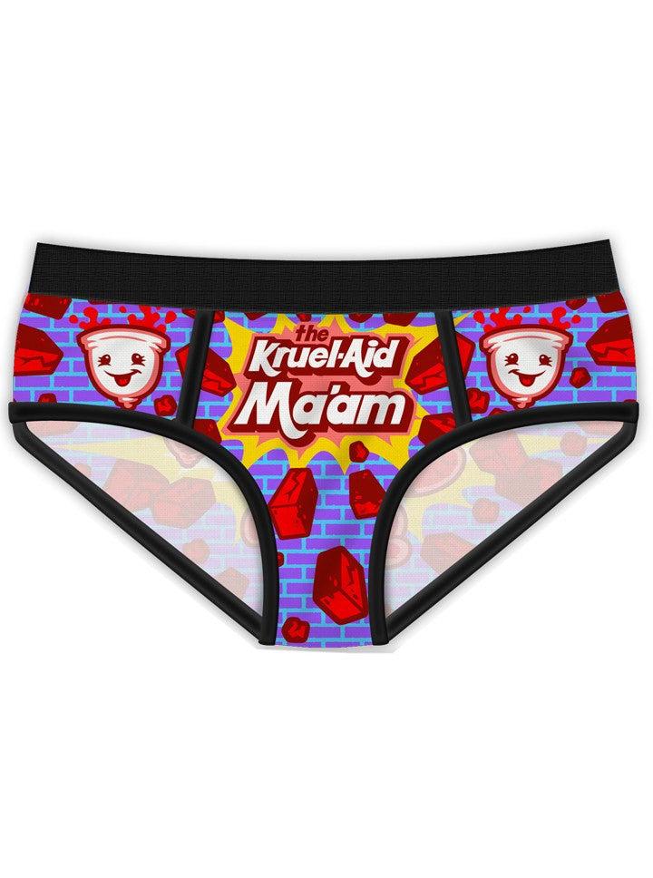 Women&#39;s &quot;Kruel Aid Ma&#39;am&quot; Period Panties by Harebrained! - www.inkedshop.com