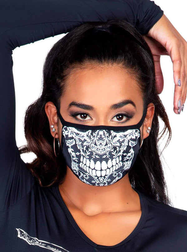 Lace Skull Face Mask