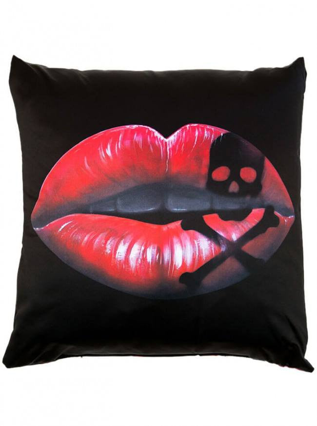 &quot;Last Kiss&quot; Throw Pillow by Inked (Multiple Options) - www.inkedshop.com