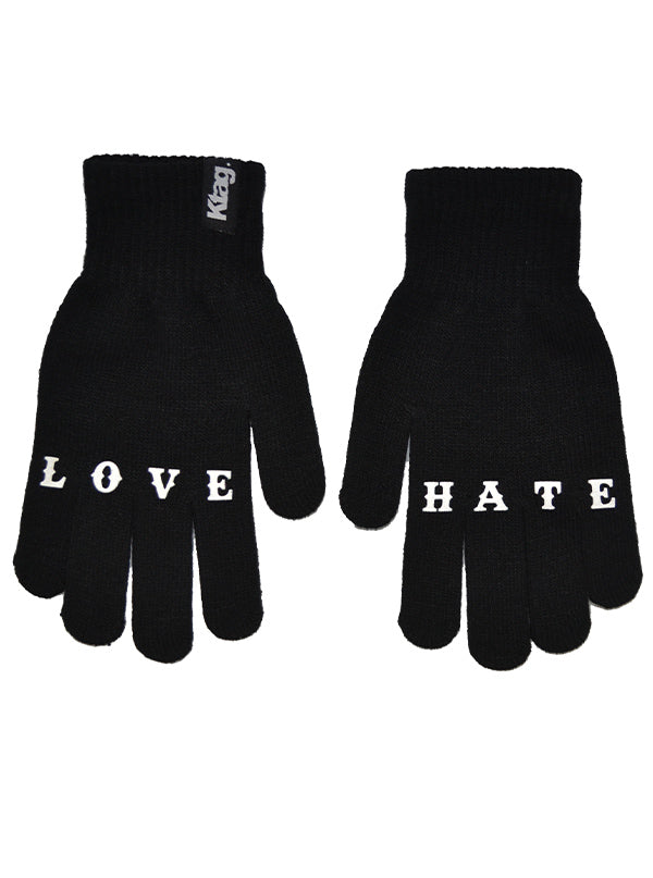 Unisex Love Hate Gloves