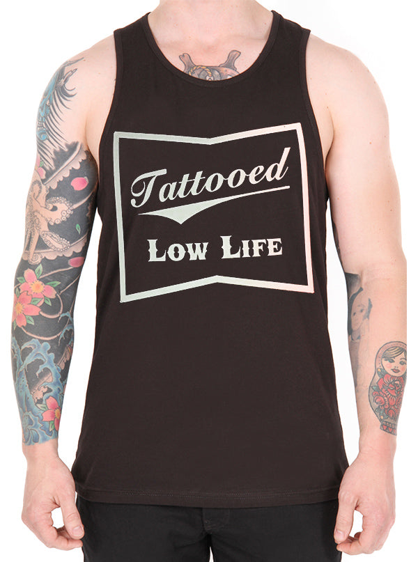 Men&#39;s Tattooed Low Life Tank Top