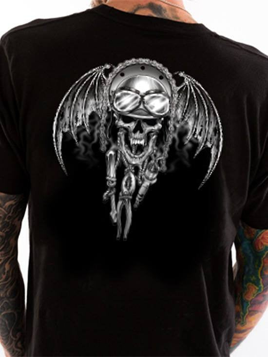 Men&#39;s &quot;Gear Chain&quot; Tee by Lethal Threat (Black) - www.inkedshop.com