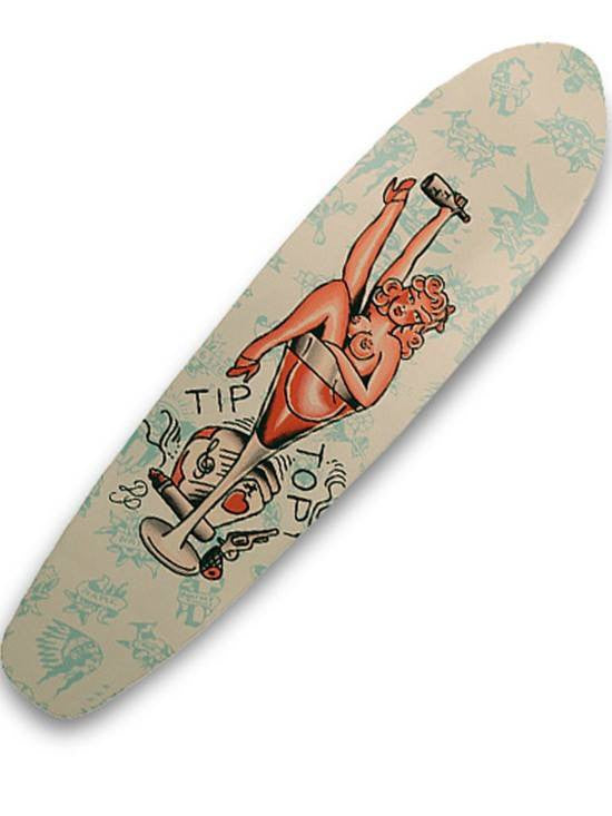 &quot;Man&#39;s Ruin&quot; Skateboard Deck by Tip Top Industries - www.inkedshop.com