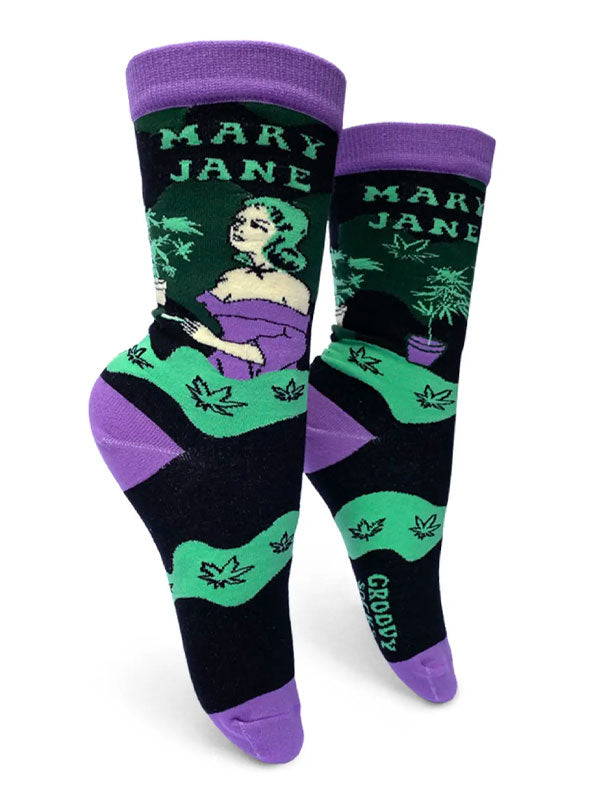 Women&#39;s Mary Jane Crew Socks