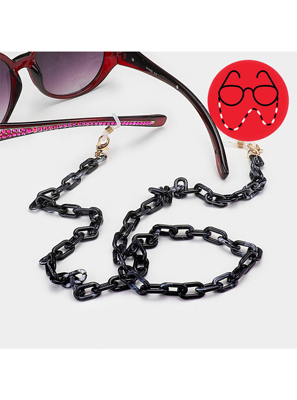 Resin Oval Link Mask / Glasses Chain