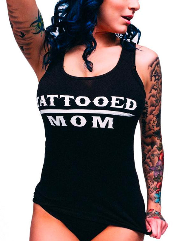 Women&#39;s Tattooed Mom Tank