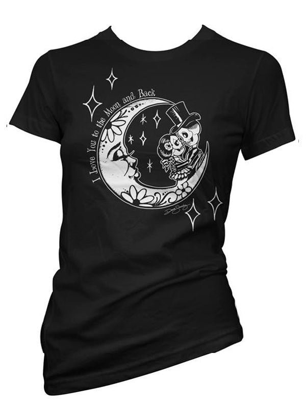 Women&#39;s I Love You to the Moon and Back Tee