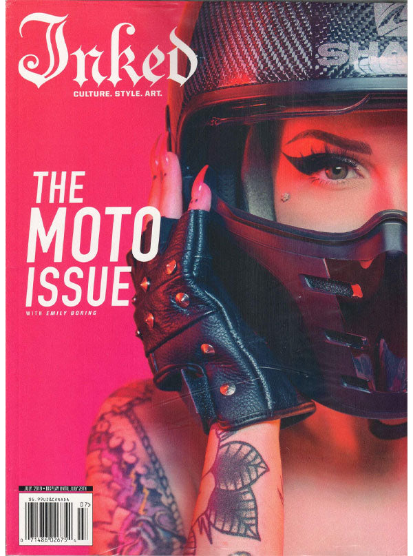 Inked Magazine: The Moto Issue (2 Cover Options) - July 2019