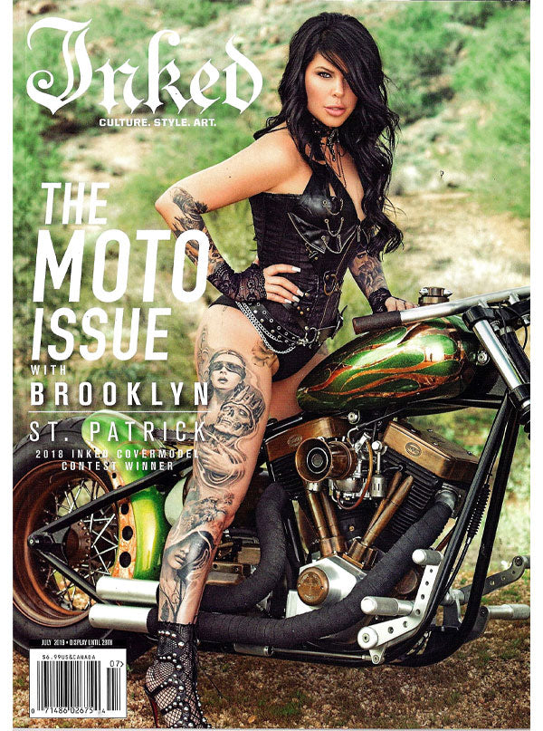Inked Magazine: The Moto Issue (2 Cover Options) - July 2019