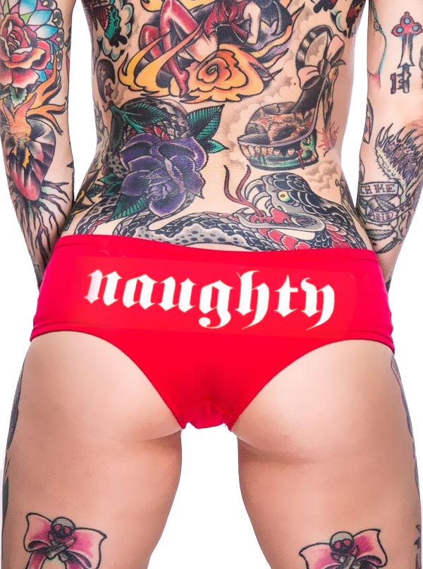 Women&#39;s Naughty Booty Shorts
