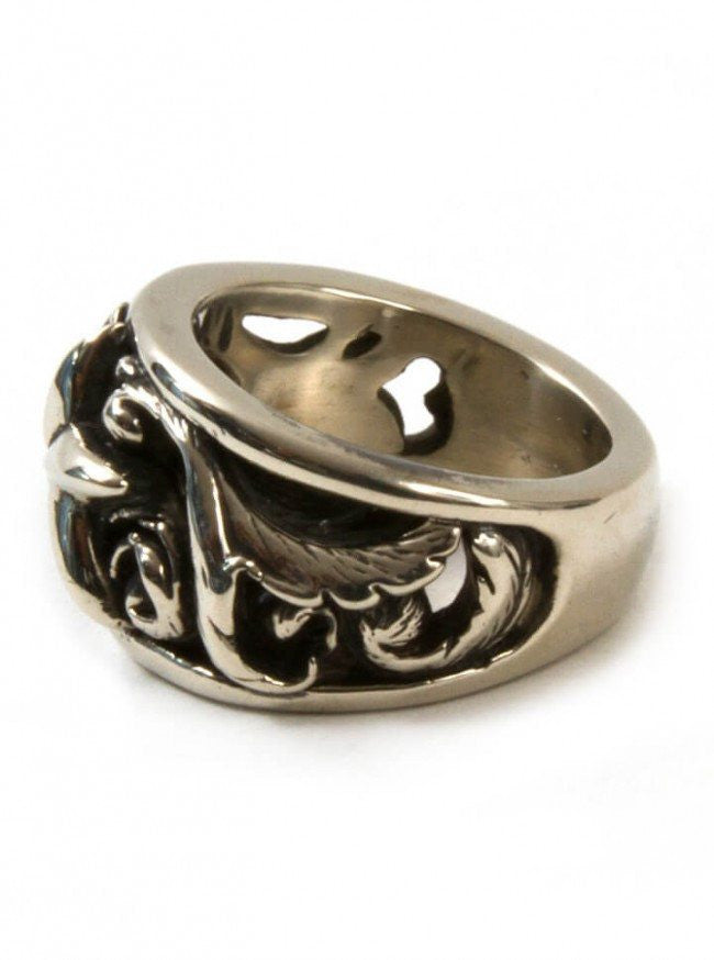 Men&#39;s &quot;Scroll Star&quot; Ring by Aileyan (More Options) - www.inkedshop.com
