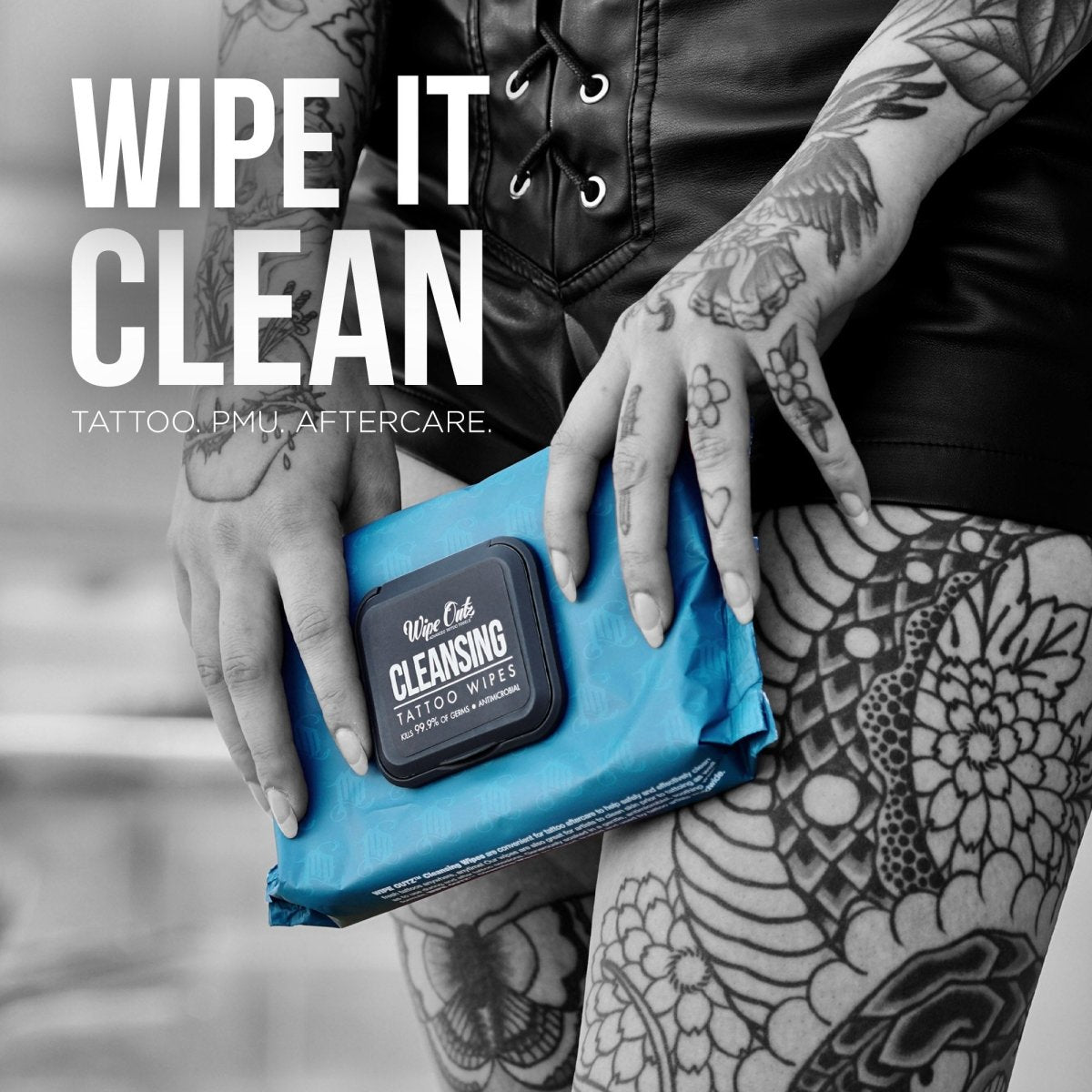 Cleansing Tattoo Wipes (40 Count)