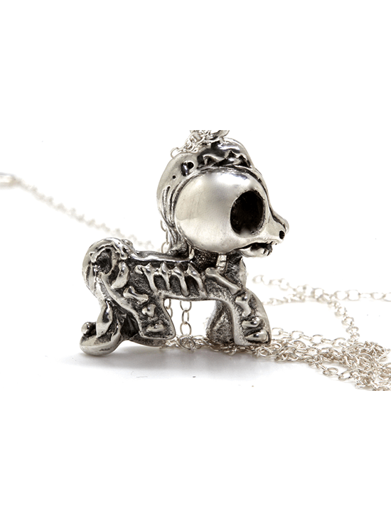 &quot;My Dead Little Pony&quot; Necklace by Blue Bayer Design - www.inkedshop.com