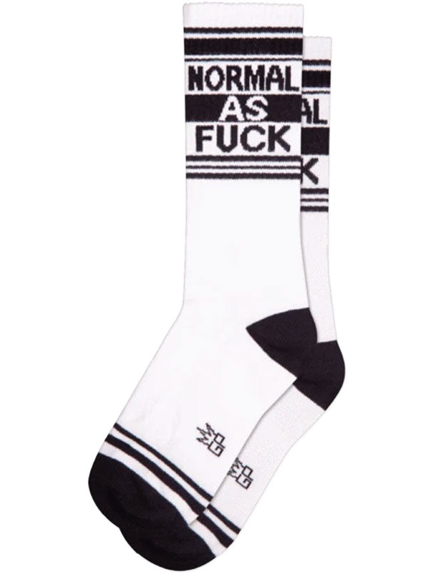 Normal As Fuck Ribbed Gym Socks