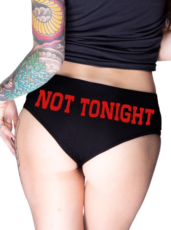 Women&#39;s Not Tonight Booty Shorts