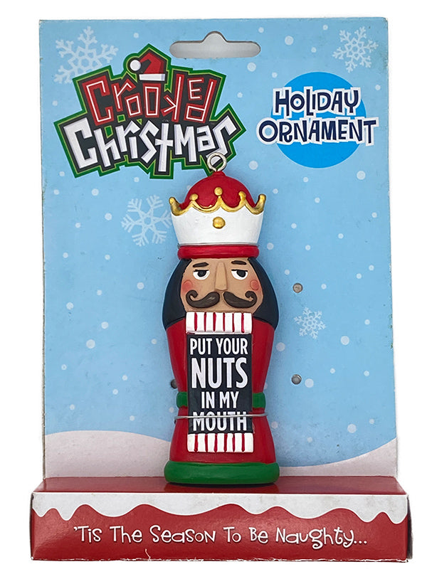 Put Your Nuts In Holiday Ornament