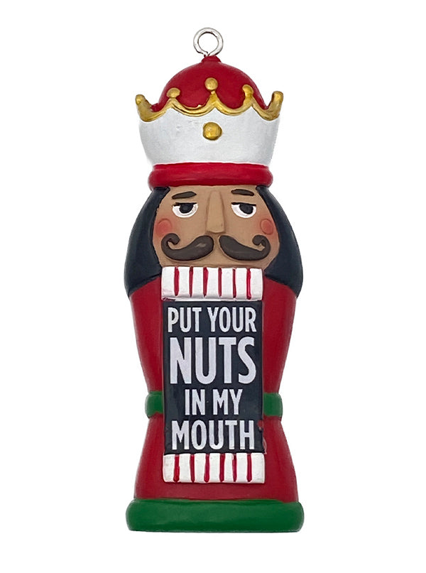 Put Your Nuts In Holiday Ornament
