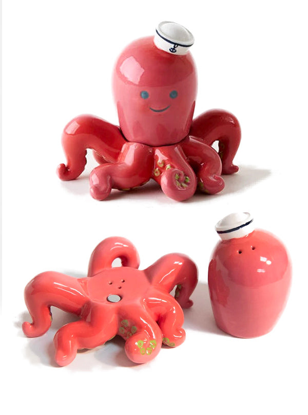 Octopus Salt &amp; Pepper Shakers