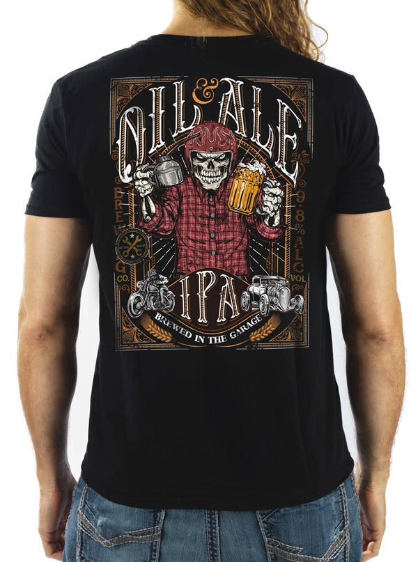Men&#39;s Oil and Ale Tee