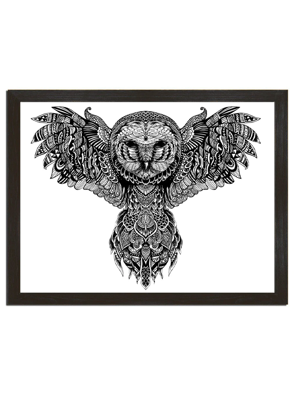 Majestic Owl Art Print