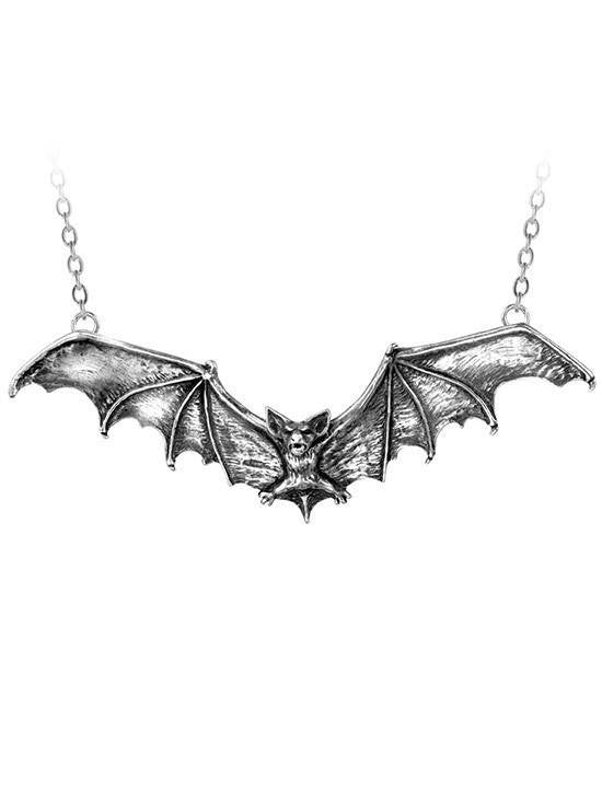 &quot;Gothic Bat&quot; Necklace by Alchemy of England - www.inkedshop.com