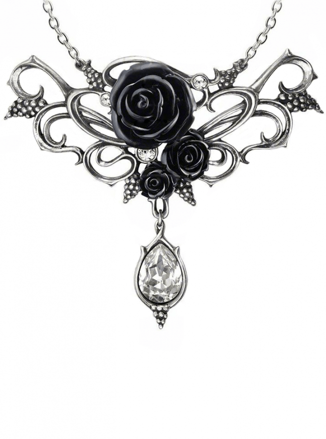&quot;Bacchanal Rose&quot; Necklace by Alchemy of England - www.inkedshop.com