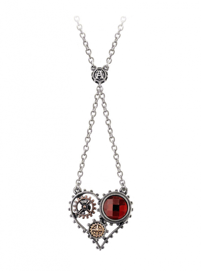 &quot;Coeur du Moteur&quot; Necklace by Alchemy of England - www.inkedshop.com