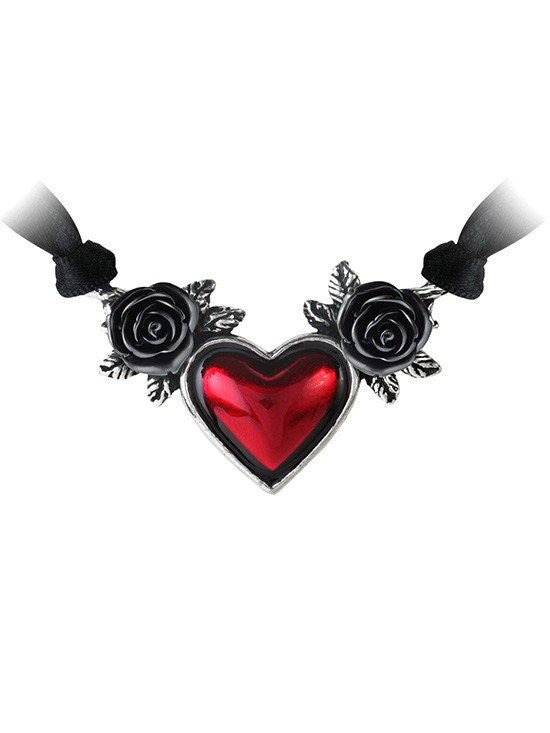 &quot;Blood Heart&quot; Necklace by Alchemy of England - www.inkedshop.com