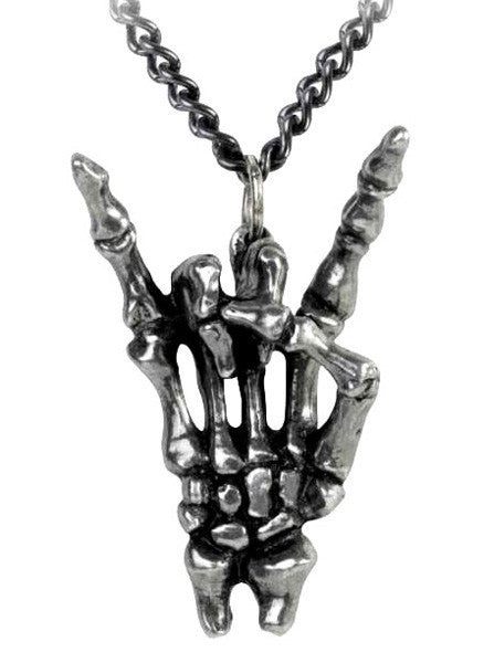 &quot;Maloik: Sign Of The Horns Maschio&quot; Necklace by Alchemy of England (Pewter) - www.inkedshop.com