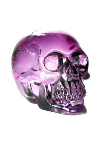 &quot;Translucent&quot; Skull by Pacific Trading (Blue or Purple) - www.inkedshop.com