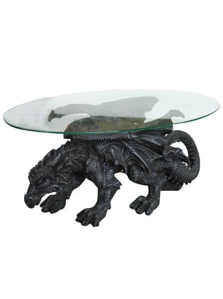 &quot;Bowing Dragon&quot; Table by Pacific Trading - www.inkedshop.com