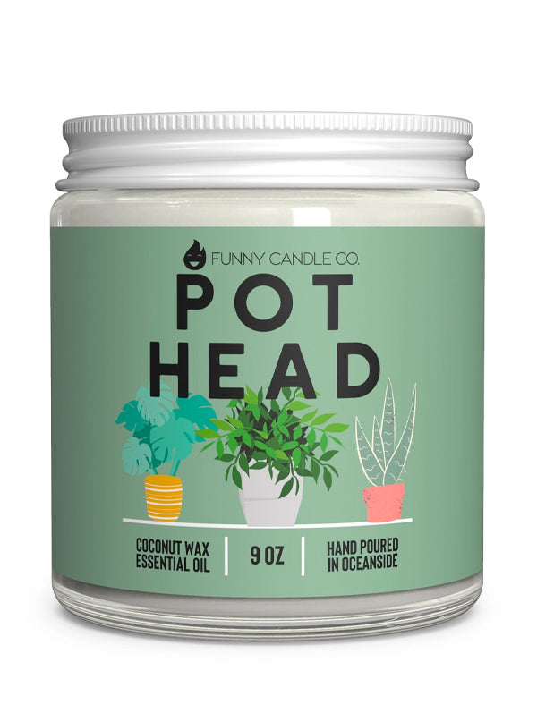 Pot Head Candle