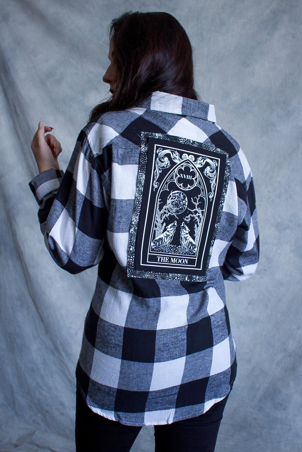 Unisex The Moon Flannel