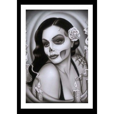 Day of the Dead Aria Art Print - InkedShop - 1