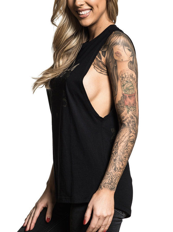 Women&#39;s Protected Muscle Tee