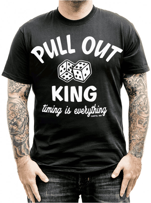Men&#39;s Pull Out King Tee
