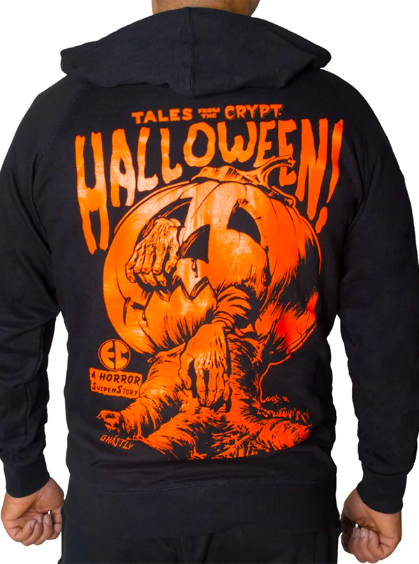 Unisex Tales From The Crypt Pumpkin Hoodie