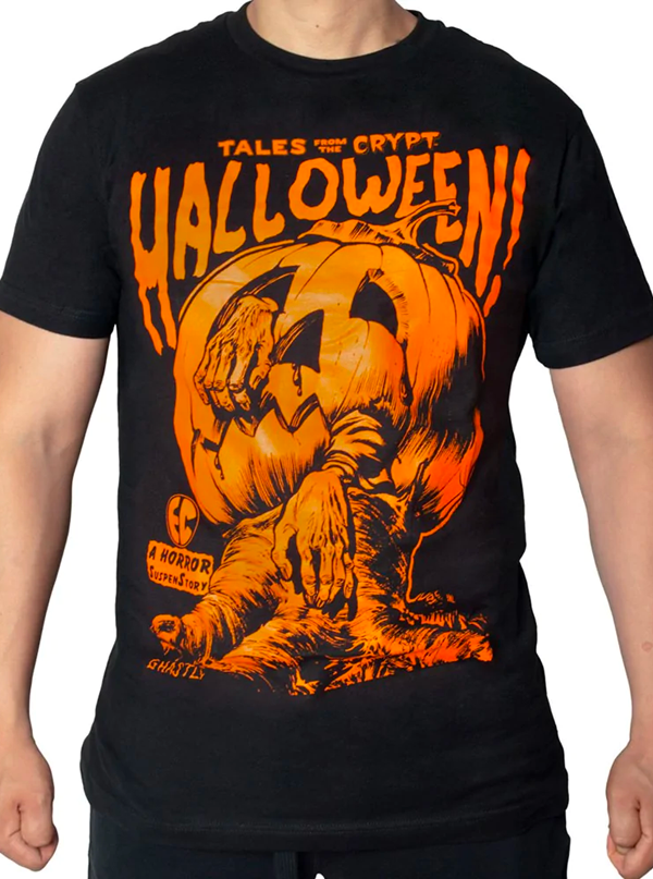 Unisex Tales From The Crypt Pumpkin Tee